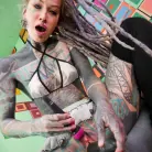 Anuskatzz in 'Tattooed Artists Fuck'