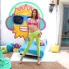 Gia Love in 'Rectal Workout'