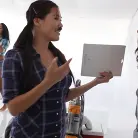 London Keyes in 'Girl Train 2'