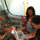 London Keyes in 'Girl Train 2'