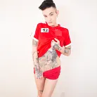 Nikki Hearts in 'Interracial Gangbang Tryouts Volume 1'