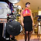 Silvia Bianco in 'Gape in Italy'