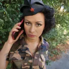 Stacy Bloom in 'The Russians Are Cumming'