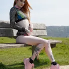 Angel Long in 'Destroy My Makeup'