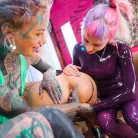 Anuskatzz in 'Kellie Panther, Morea Black and Anuskatzz'