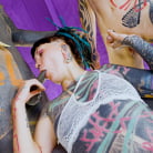 IlluZ in 'Tattooed IlluZ: DP and Sloppy BJ'