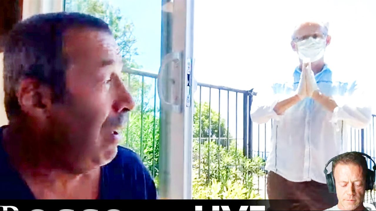 Rocco Goes LIVE with John Stagliano!
