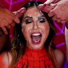 Kianna Dior in 'Kianna Dior Halloween SpiderGirl Parody'