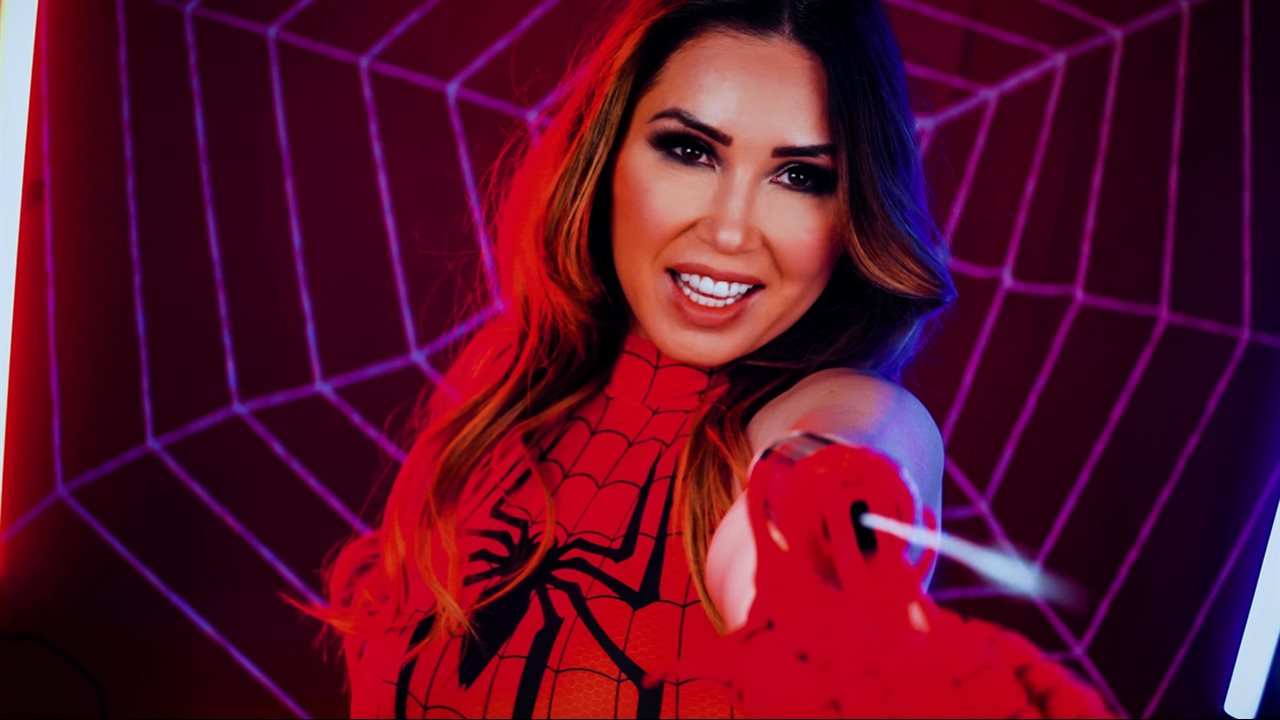 Kianna Dior Halloween SpiderGirl Parody