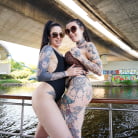 Proxy Paige in 'Proxy's Crazy DP Orgy Boat Trip!'