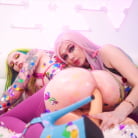 Purple Bitch in 'Sex Lesbian Party With Purple Bitch'
