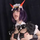 Purple Bitch in 'Shuten Douji Is A Horny Maid'