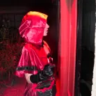 Rebel Rhyder in 'Little Red Rebel Riding Hood'