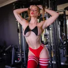 Scarlet Chase in 'Anal Stuffed Workout'